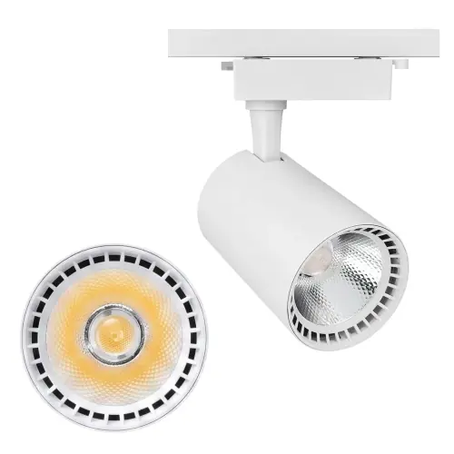 Lampa szynowa LED 20W 4000K 1-fazowa biała - Dodaj do koszyka