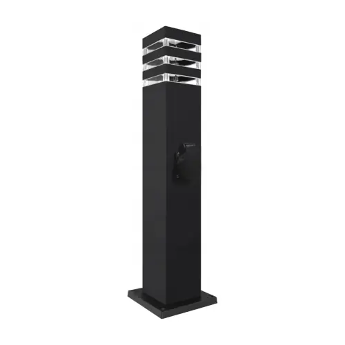 Dobra cena - Lampa LED ogrodowa E27 9x9 60cm gniazdo