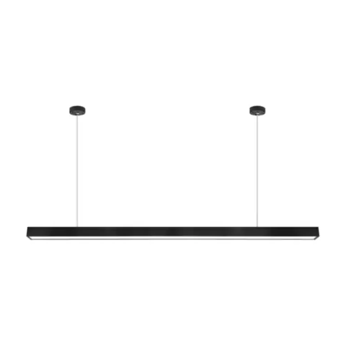 Bezpośrednio z fabryki - LAMPA LINIOWA LED - 40W CZARNA B.CIEPŁA 3000K