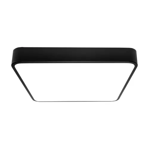 PLAFON LED 36W 4000K czarny kwadrat 40cm - Nie przegap