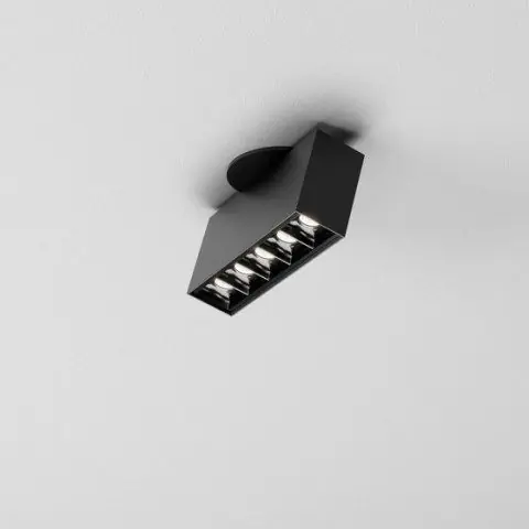 RAFTER points 14 LED G/K M930 50° DALI reflektor biały+czarny 16416-M930-WB-DA-13 AQForm - Supercena