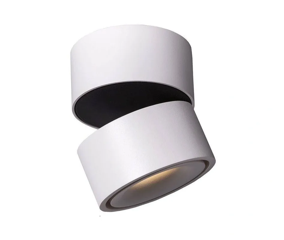 Najwyższa jakość - Mistic Lighting plafon LED Broken 9W 960lm 4000K 48° DIM (ściemnialny) czarno/biały MSTC-05411015