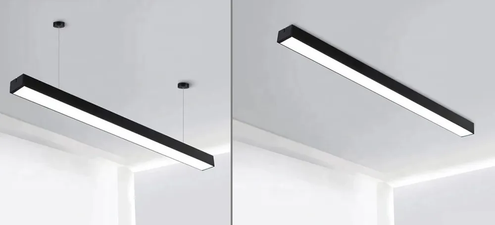 Lampa Liniowa PROLINE META 120 cm 40W czarna IP44 - Dobra cena