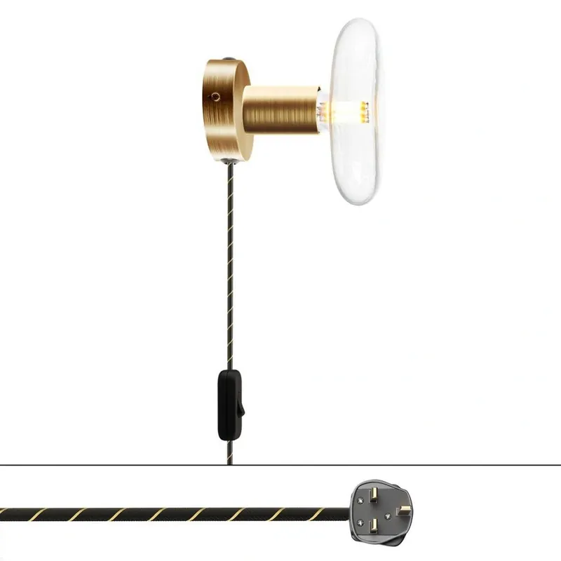 Metalowa lampa Spostaluce Creative cables B-APM1FC2LMDR-12-APM1FC2LOTSINNERM42 - Promocja