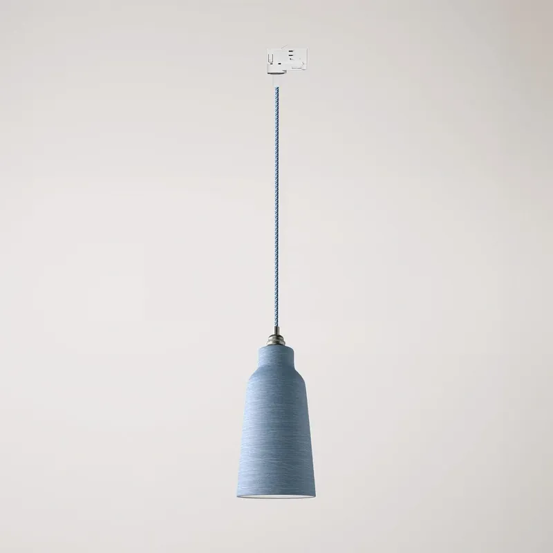Na stanie - Hanglamp met Bottiglia lampenkap en railadapter Creative cables BPDAD-18-PDMCRRX03EKBOSTAVN-AD01