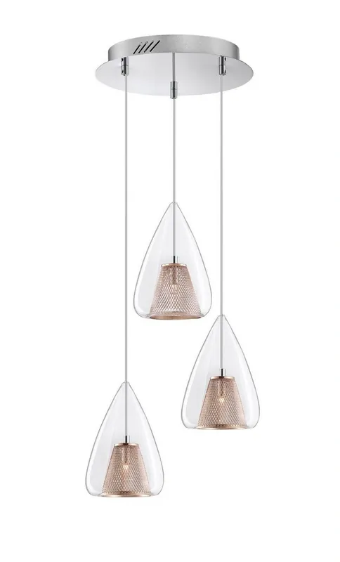 Bezpieczne zakupy - Luces Exclusivas LE41839 Lampa wisząca YUMBO