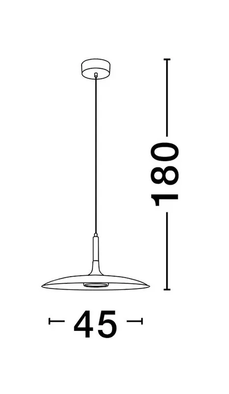 Luces Exclusivas LE44345 Lampa wisząca NAUTA | Hit cenowy