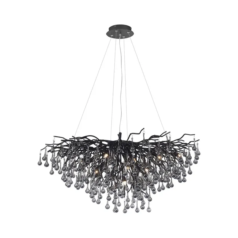 Bezpieczna płatność - Paul Neuhaus 003902-027041 Lampa Czarny ICICLE