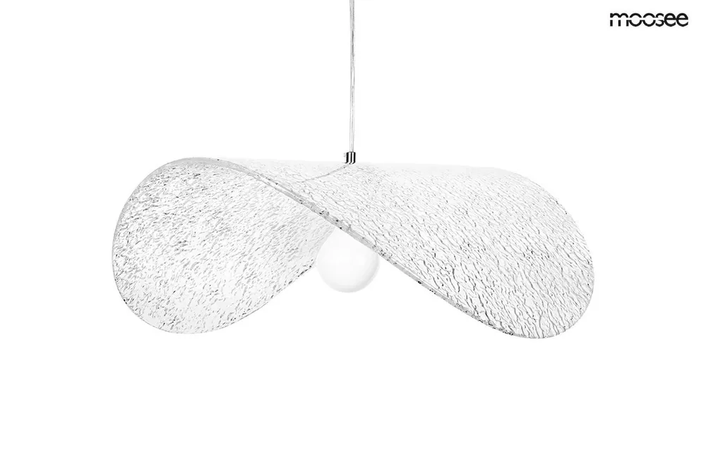 MOOSEE Lampa wisząca CAPELLO FI 80 clear | Łatwy zwrot