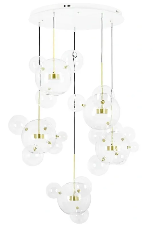 MOOSEE Lampa wisząca CAPRI DISC 5 złota | W sprzedaży