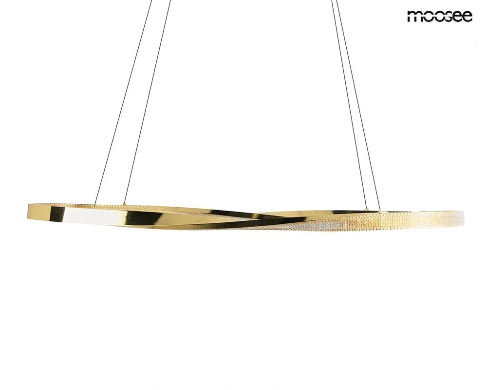 Sprawdzony wybór | MOOSEE lampa wisząca ANILLO 120 złota