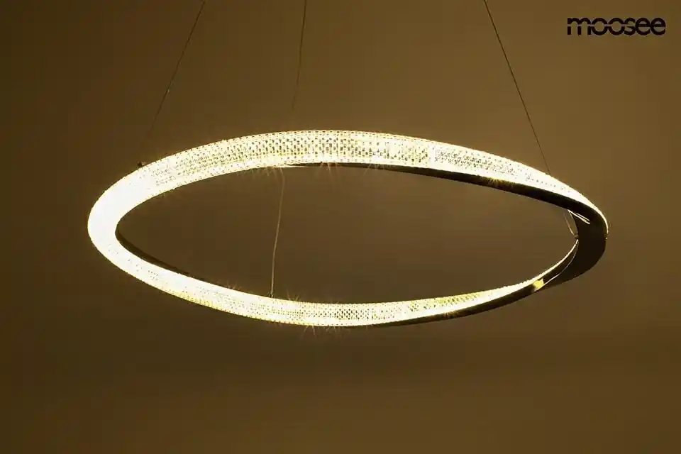 MOOSEE lampa wisząca ANILLO 80 czarny chrom | Zamów online