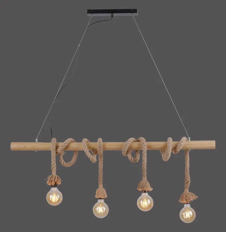W sprzedaży - JUST LIGHT 15483-18 Lampa wisząca ROPE