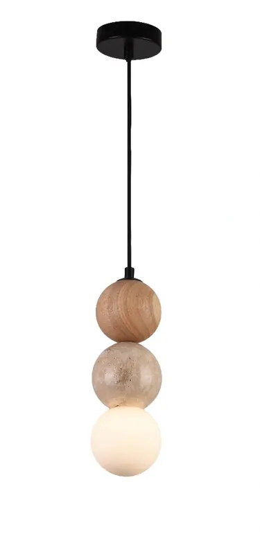 Hit cenowy - MAXLIGHT P0664 Lampa wisząca ALICE G9 Wood