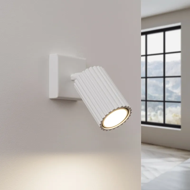 SOLLUX SL.1540 kinkiet KARBON biały | Premium