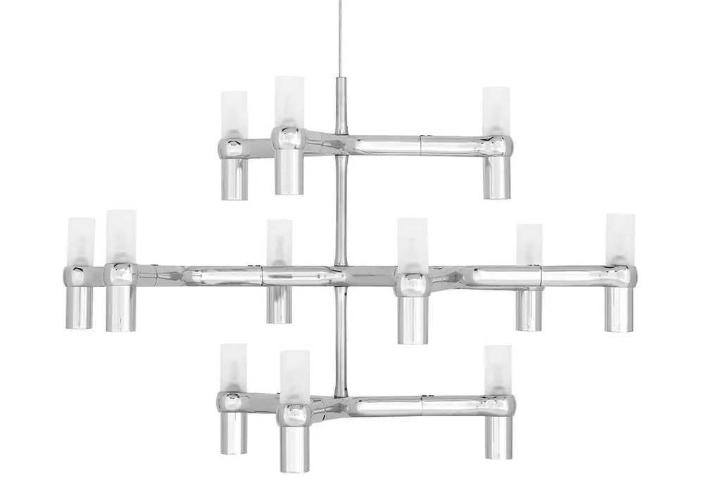 MOOSEE Lampa wisząca ATOMIC chrom | Ulubieniec klientów