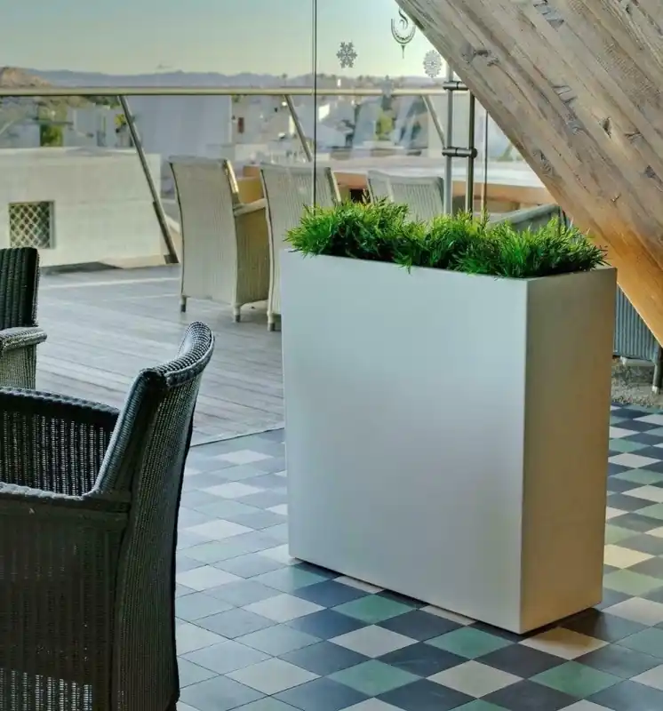 NEW GARDEN donica JUNCO 80 CABLE biała | Nowy produkt