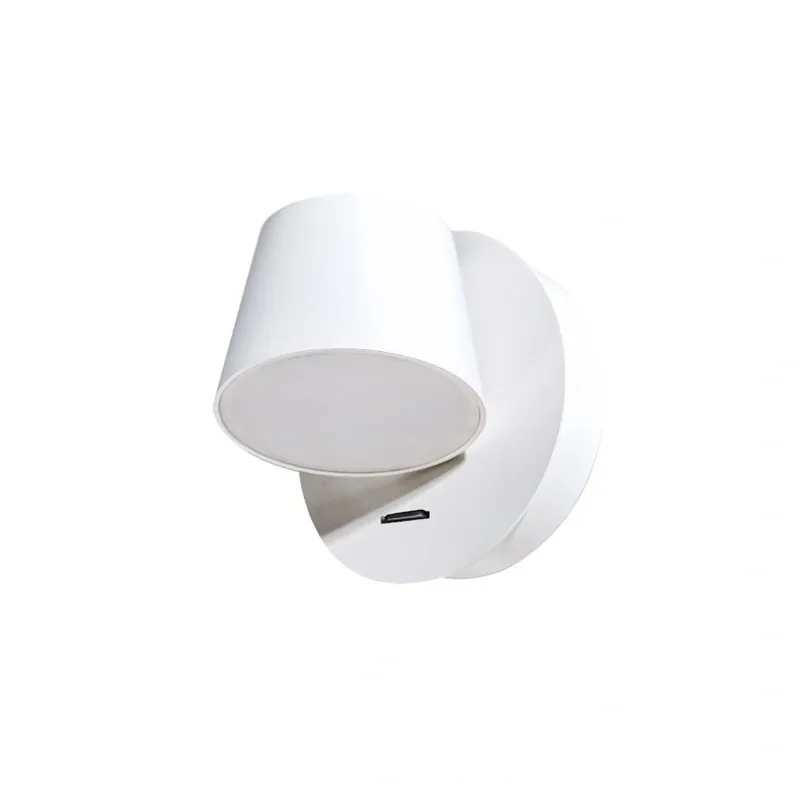 AZZARDO AZ2566 Kinkiet RAMONA 1 SWITCH WHITE | Ostatnie egzemplarze