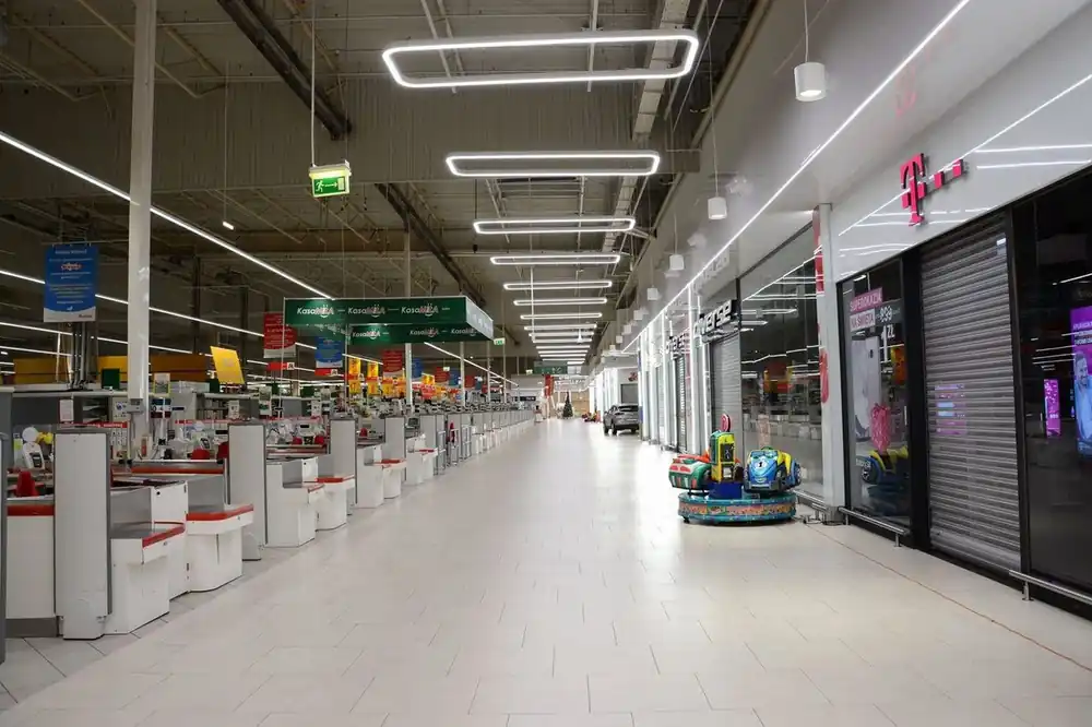 Bezpieczne zakupy | Exclusive Lampa 3m PROSTOKĄT ADANI LAMPA "C+D"