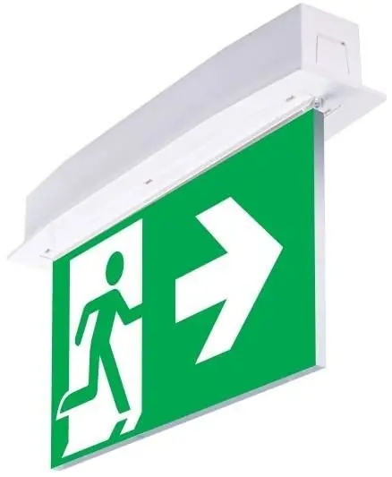 Oprawa ewakuacyjna podtynkowa SUPREMA LED D-std SA 3H AT IP54 PT + (E2, E3) / 94654 Intelight | Kup teraz