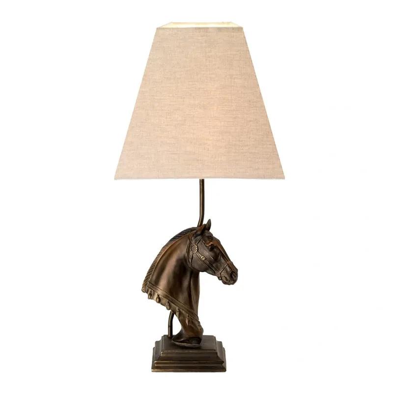 Oferta promocyjna - Lampa stołowa Eclipse Brązowa patyna DL-ECLIPSE-TL Elstead Lighting