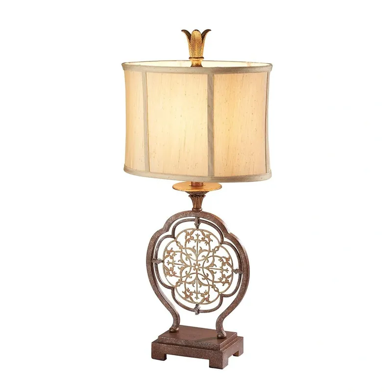 Megacena | Lampa stołowa Marcella Brytyjski brąz FE-MARCELLA-TL Elstead Lighting