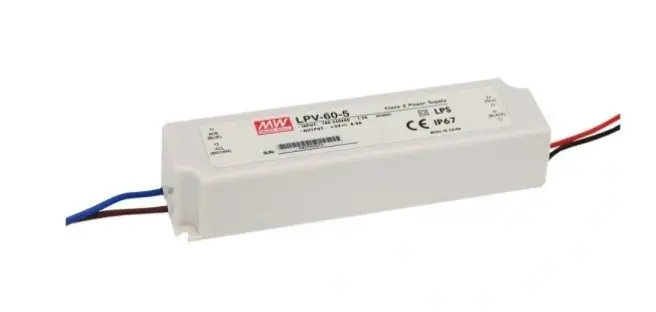 ZASILACZ STAŁONAPIECIOWY MEAN WELL IP67 LPV-60-24 | Ulubieniec klientów