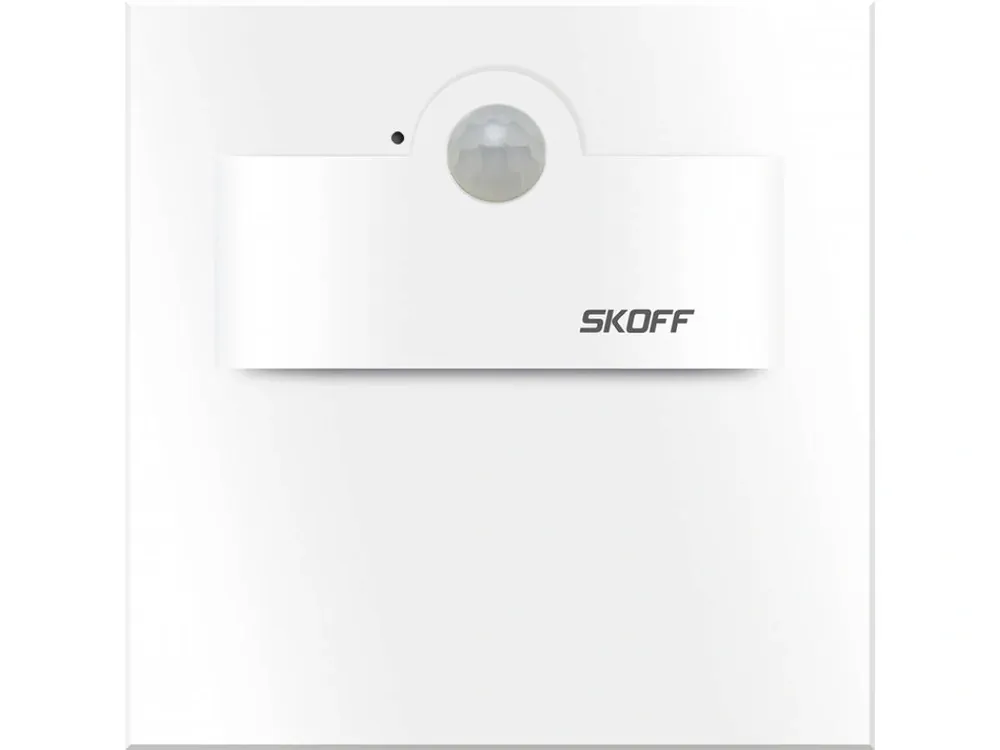 Oferta kończy się wkrótce - Tango Short LED z czujnikiem ruchu 230V 2,4W IP20 3000K biały mat MN-TAN-C-H-1-ML-ML-01 Skoff