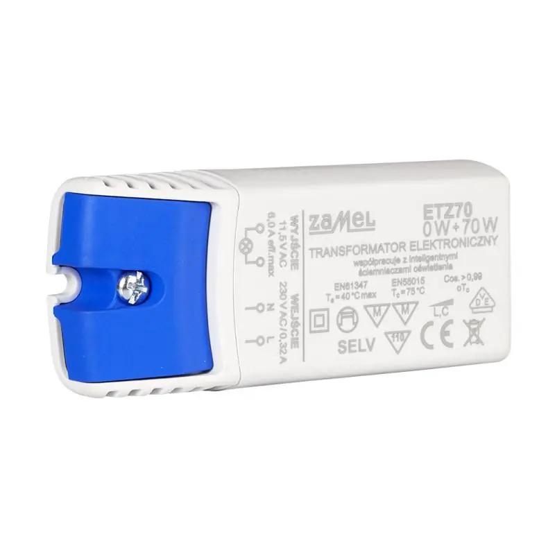 Transformator elektroniczny ETZ70 | Promocja