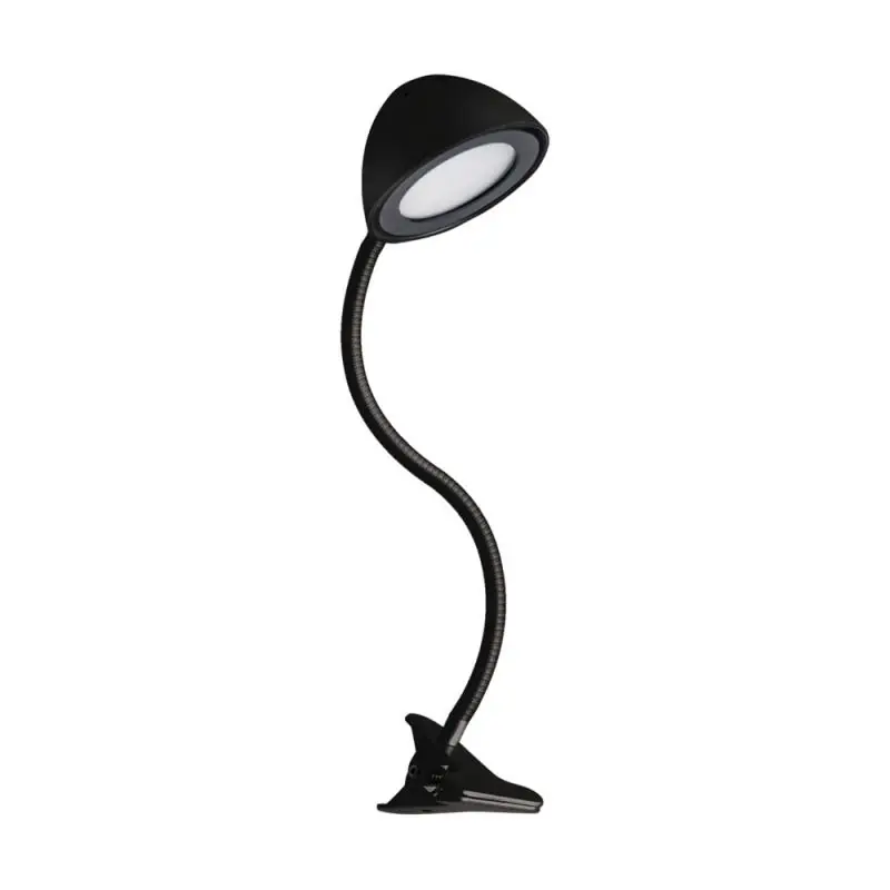 Jakość premium | Lampka biurkowa LED RONI LED BLACK CLIP