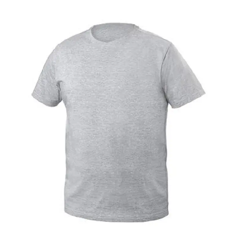 VILS t-shirt bawełniany szary melanż L (52) - Prosto od producenta