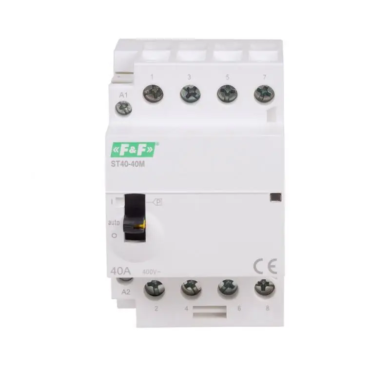 Stycznik modułowy 40A 4NO - ST40-40-M 250V | Oszczędź więcej