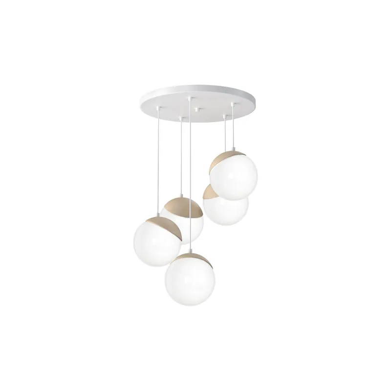 Właśnie dodano - Sfera lampa wisząca Milagro Biały