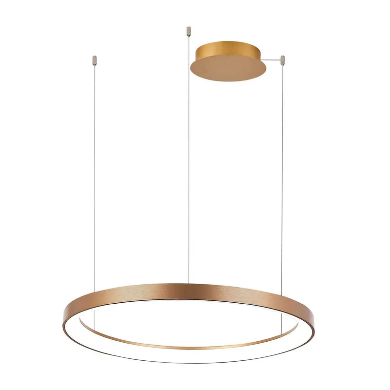 Agnes pendant 48 DIMM CCT switch WH lampa wisząca Azzardo Złoty / biały | Popularny produkt