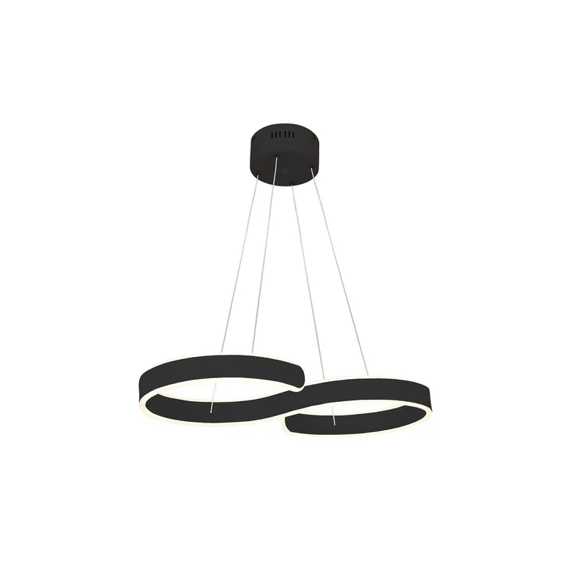 Wysyłka od ręki - Infinity lampa wisząca led Milagro Czarny