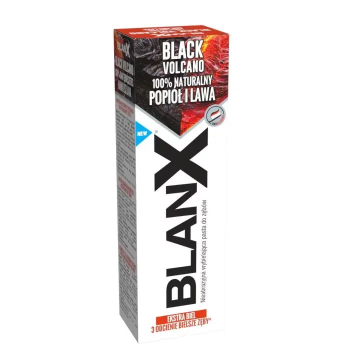 Blanx pasta do zębów wybielająca black volcano 75ml Bla000122 - Łatwe zamówienie