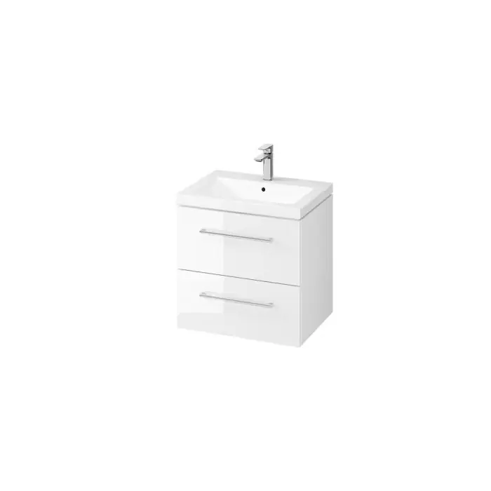 Cersanit larga umywalka z szafką 60 cm białą s801-574 S801-574 | Premium