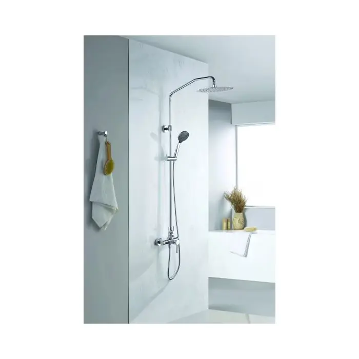 Outlet - denver zestaw kabinowo-prysznicowy natynkowy, chrom DEN-ZKPN.400COUTLET | Promocja kończy się wkrótce