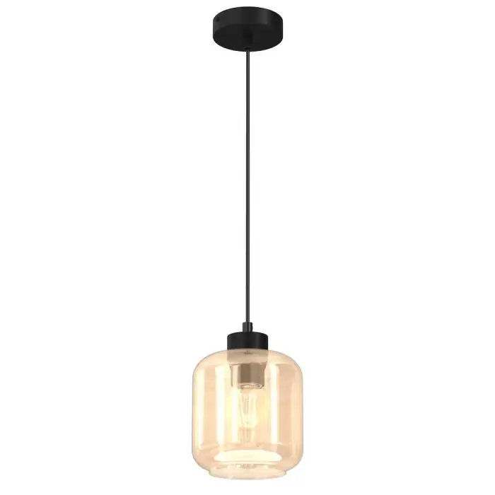 Lampa wisząca sombra amber 1xe27 MLP8370 - W sprzedaży