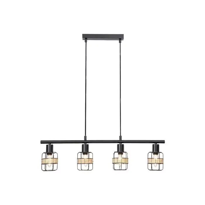 Indiana lampa wisząca ip20 czarny e14 4x max 25 5284 - Profesjonalna jakość