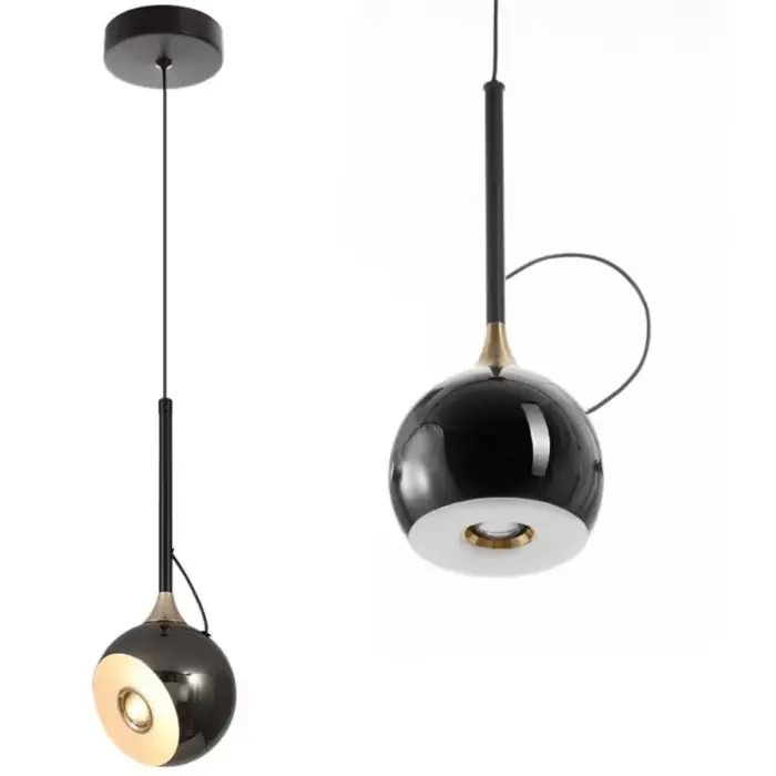 Bezpieczne zakupy | Lampa g087-1cp black chrome OSW-09704