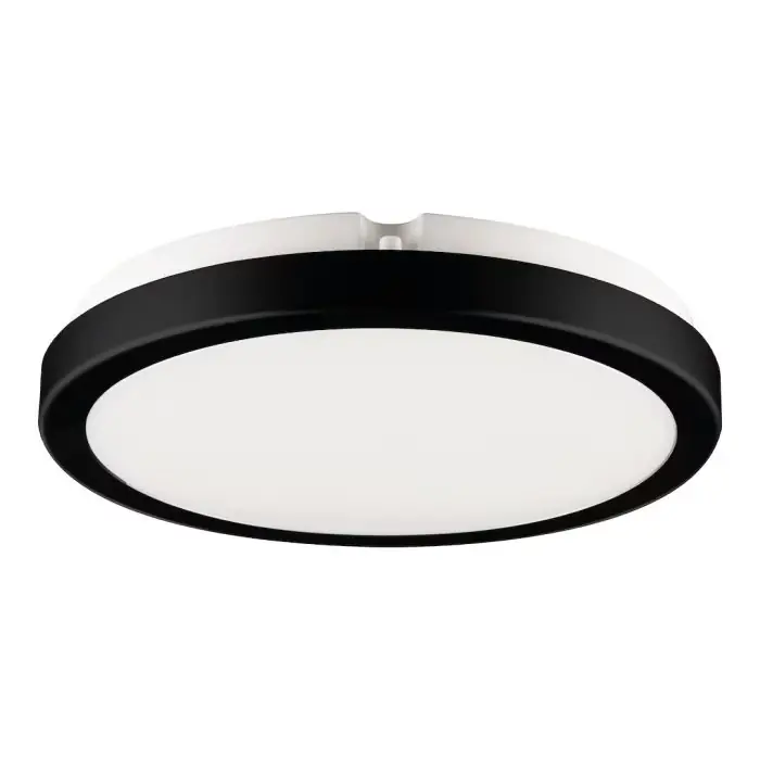Prosto od producenta | Plafon vera 24w 4000k czarny ip65 EKP0473