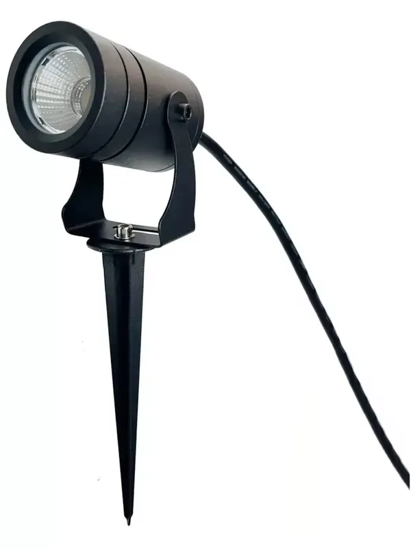 Darmowy zwrot | Reflektor ogrodowy wbijany EIRA 4W LED 4000K IP66 wąski kąt świecenia 38° lampa kierunkowa spot ze szpikulcem 338143 GoldLux