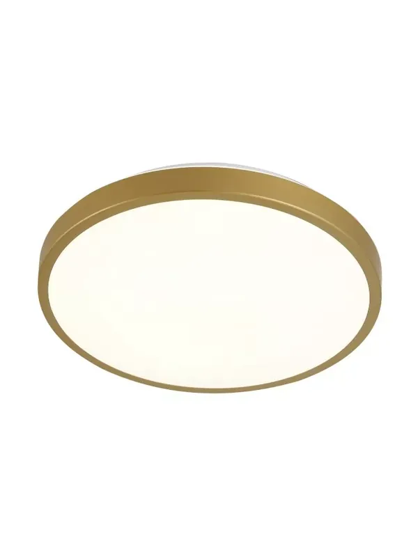 Plafon LED okrągły KERN LED 24W 2500lm IP20 Neutralny 4000K nowoczesna lampa sufitowa złota GoldLux 318008 | Bardzo popularny produkt
