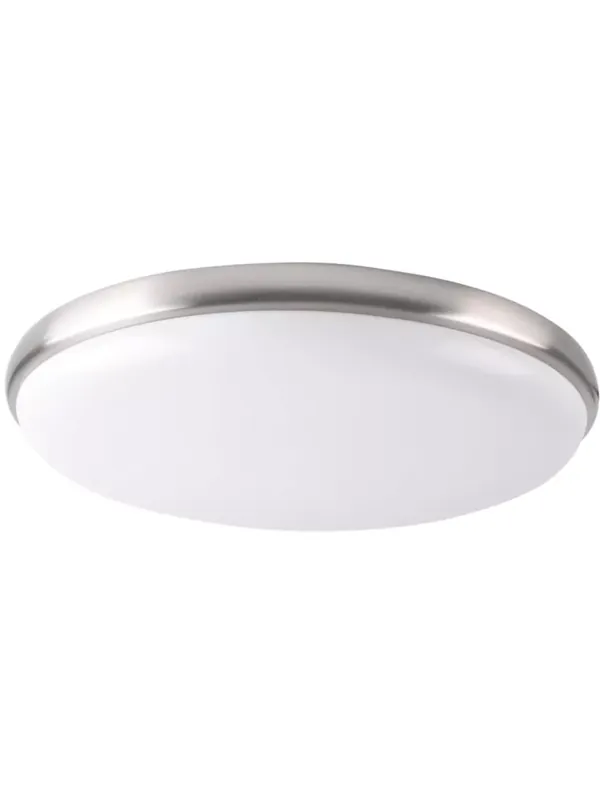 Produkt wysokiej jakości | Plafon LED METIS 38 CHROM LED 24W 1600lm IP20 Neutralny 4000K nowoczesna oprawa lampa sufitowa srebrna okrągła GoldLux 314857