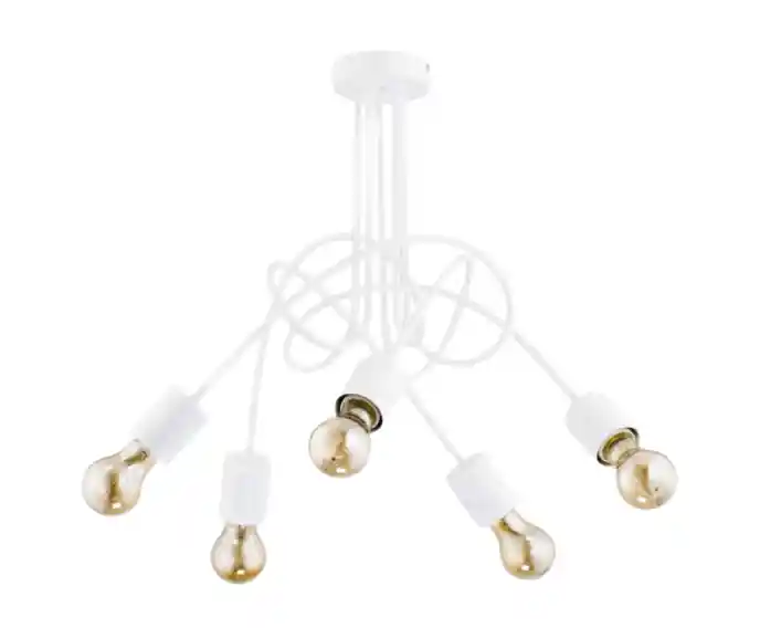 Sprawdź teraz | Żyrandol Alfa TANGO WHITE 5x60W 23615