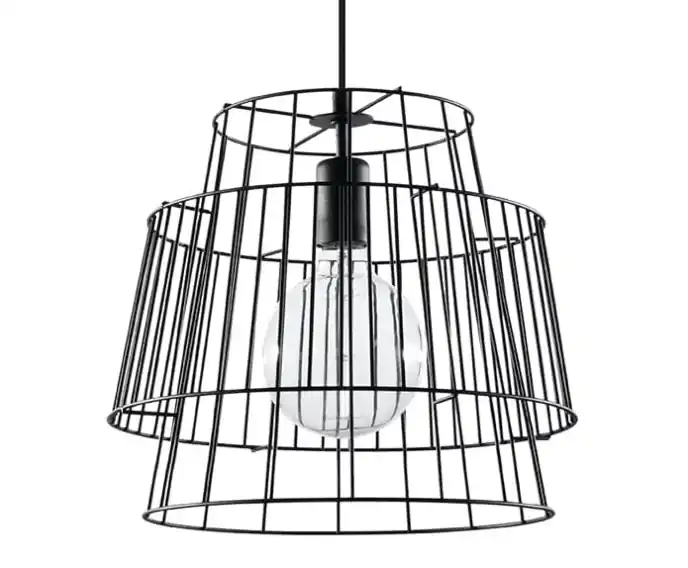 Prosto od producenta - Lampa wisząca GATE czarny Sollux Lighting SL.0663