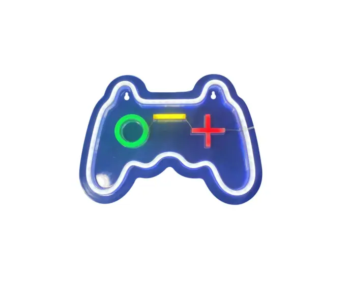 Hit - Kinkiet dla dzieci neonowy gamepad Neon LED 3.4W Zuma Line