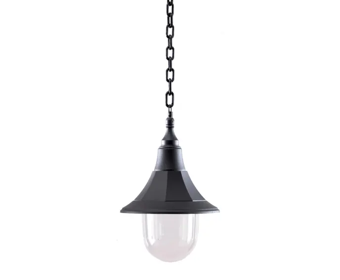 Lampa wisząca zewnętrzna czarna E27 60W Shannon Elstead | Nowość już dostępna