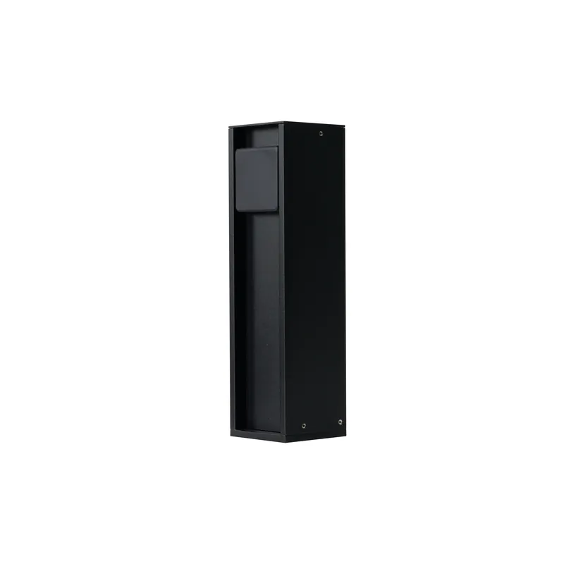 Szybka wysyłka - Słupek ogrodowy aluminiowy czarny z gniazdkiem AZ6849 z serii OUTDOOR PLUG - Azzardo